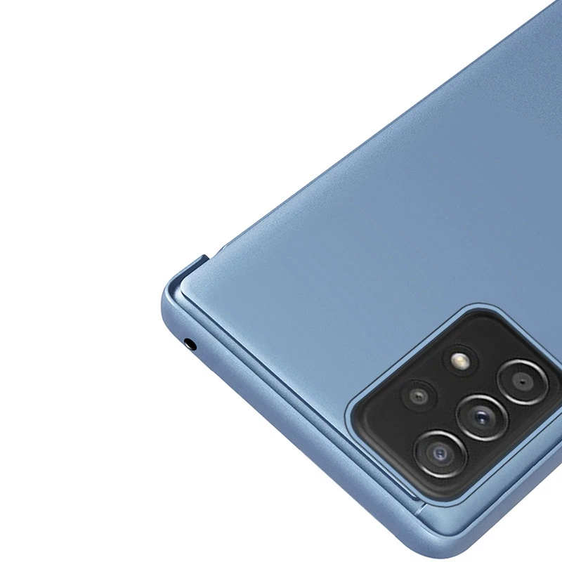 Hurtel Clear View dėklas skirtas Samsung Galaxy A73, juodas