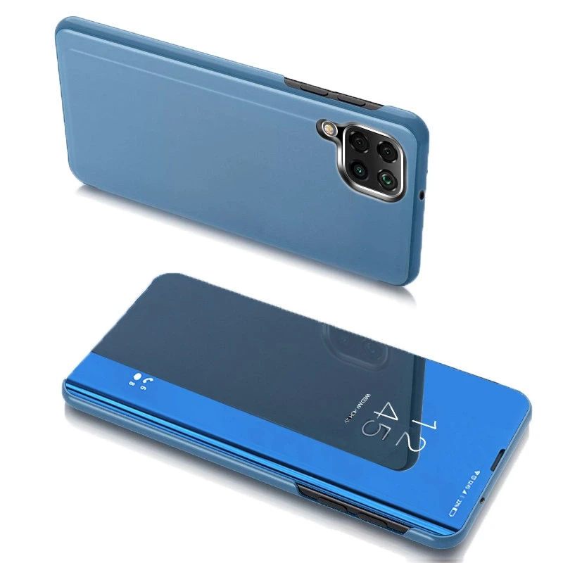 Hurtel Clear View dėklas skirtas Samsung Galaxy A22 4G, mėlynas