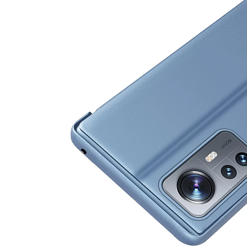 Hurtel Clear View dėklas skirtas Xiaomi 12 Lite, mėlynas