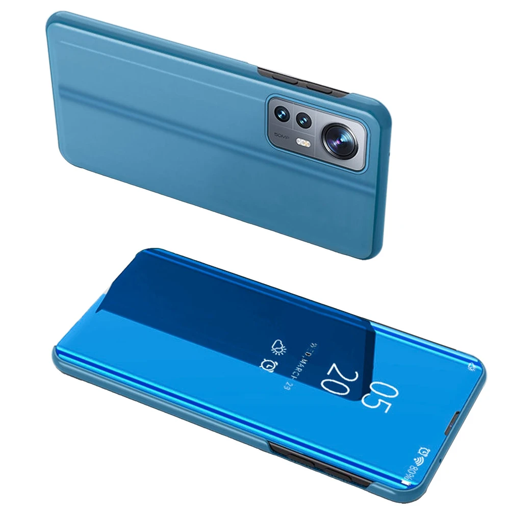 Hurtel Clear View dėklas skirtas Xiaomi 12 Lite, mėlynas