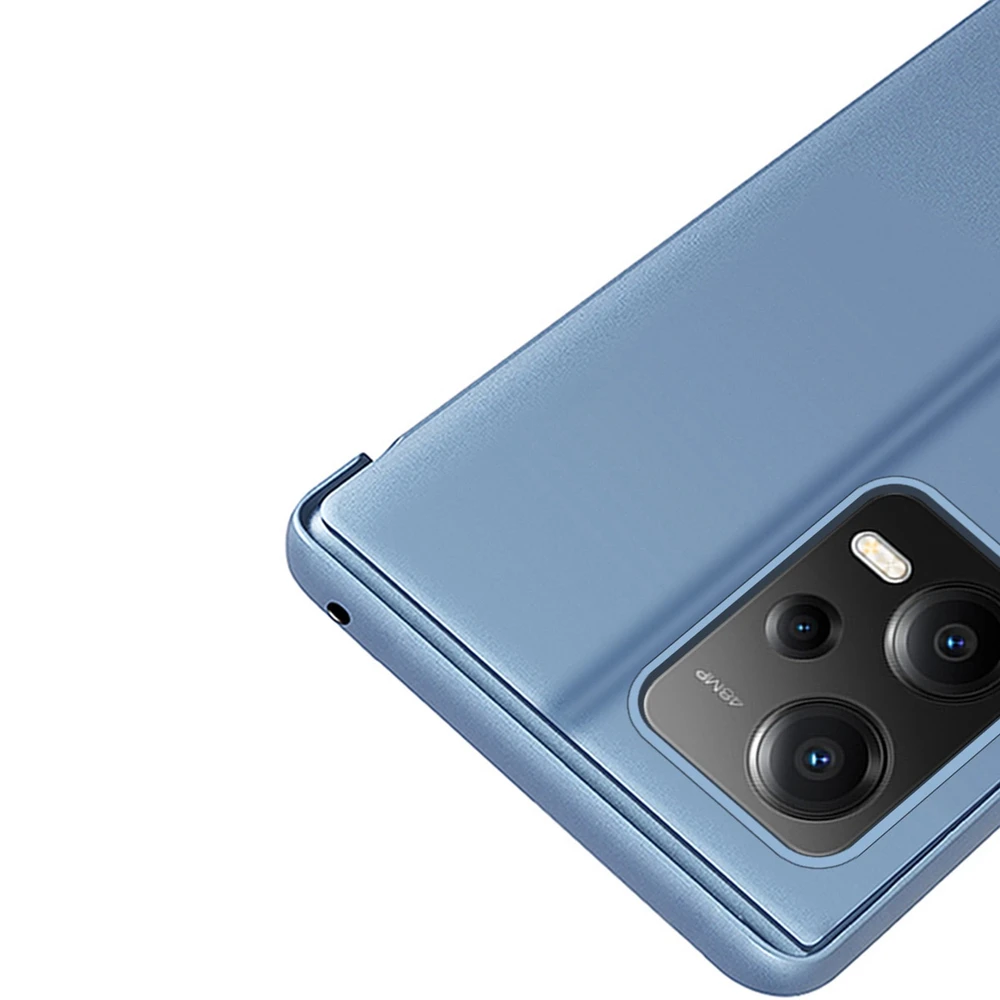 Hurtel Clear View Xiaomi Redmi Note 12 Pro+ atverčiamas dėklas telefonui juodos spalvos