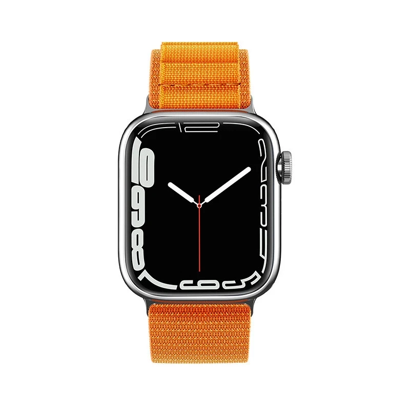 Hurtel Apyrankė Alpine steel buckle for Apple Watch 38/40/41 mm – oranžinės spalvos