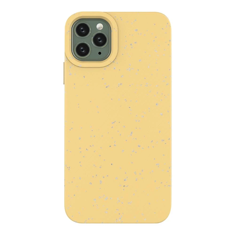 Hurtel Eco dėklas skirtas iPhone 11 Pro Max, geltonas