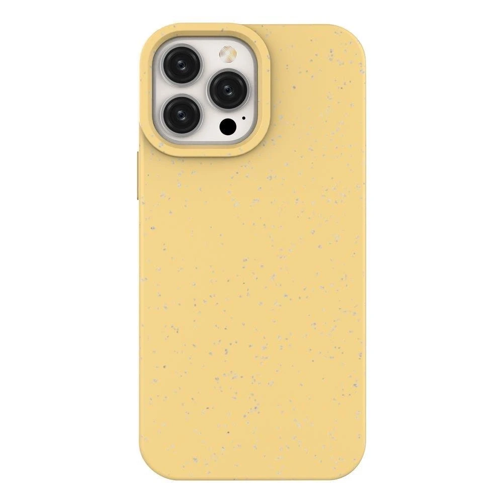Hurtel Eco dėklas skirtas iPhone 14 Plus, geltonas