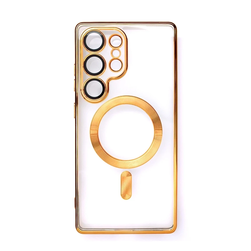 Hurtel Electroplated dėklas su MagSafe galvanized skirtas iPhone 16e – auksinis