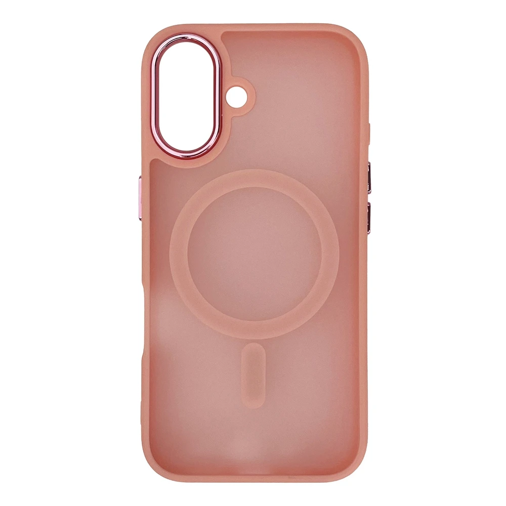 Hurtel Fashion dėklas su MagSafe skirtas Apple iPhone 16e – rožinės spalvos