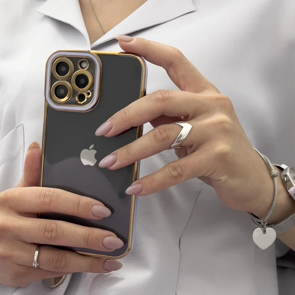 Hurtel Fashion dėklas skirtas Apple iPhone 12 Pro Max, auksinis/raudonas