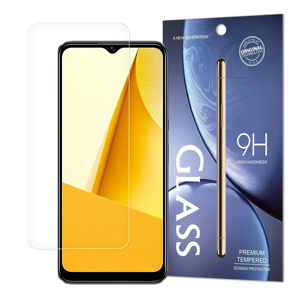 Hurtel Apsauginis stiklas Vivo Y16 / Y02s tempered glass 9H hardness (packaging – envelope)