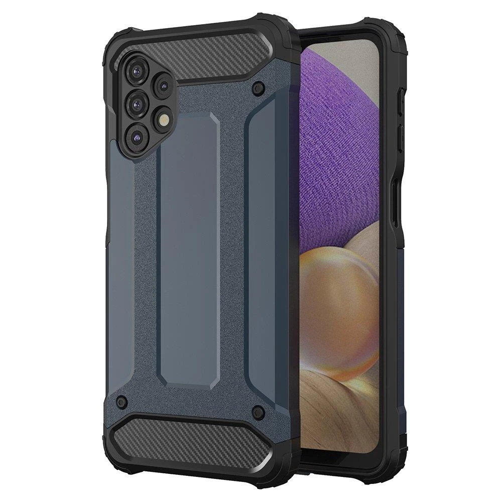 Hurtel Hibrid dėklas skirtas Samsung Galaxy A73, mėlynas