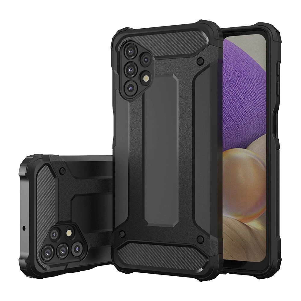 Hurtel Hibrid dėklas skirtas Samsung Galaxy A32 5G, auksinis