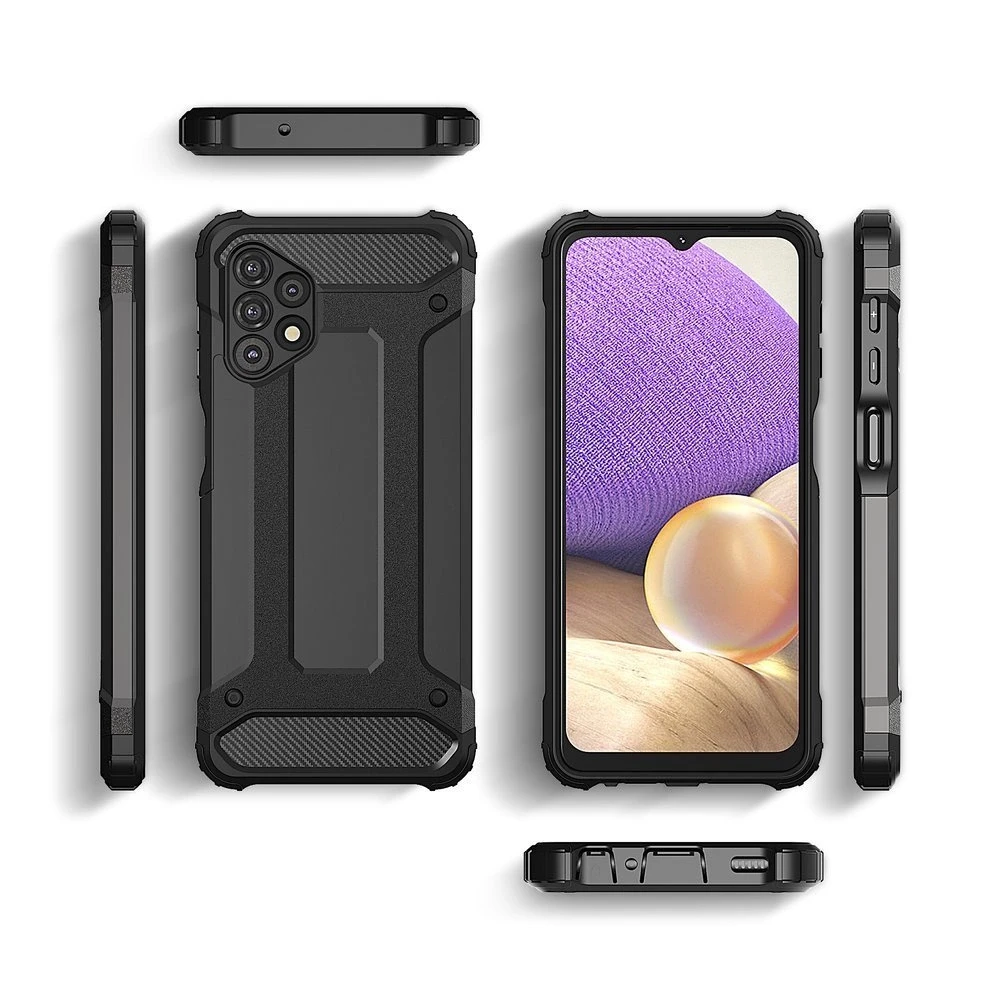 Hurtel Hibrid dėklas skirtas Samsung Galaxy A32 5G, auksinis