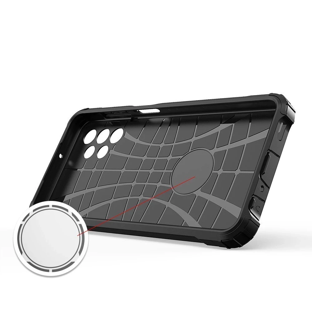 Hurtel Hibrid dėklas skirtas Samsung Galaxy A32 5G, auksinis