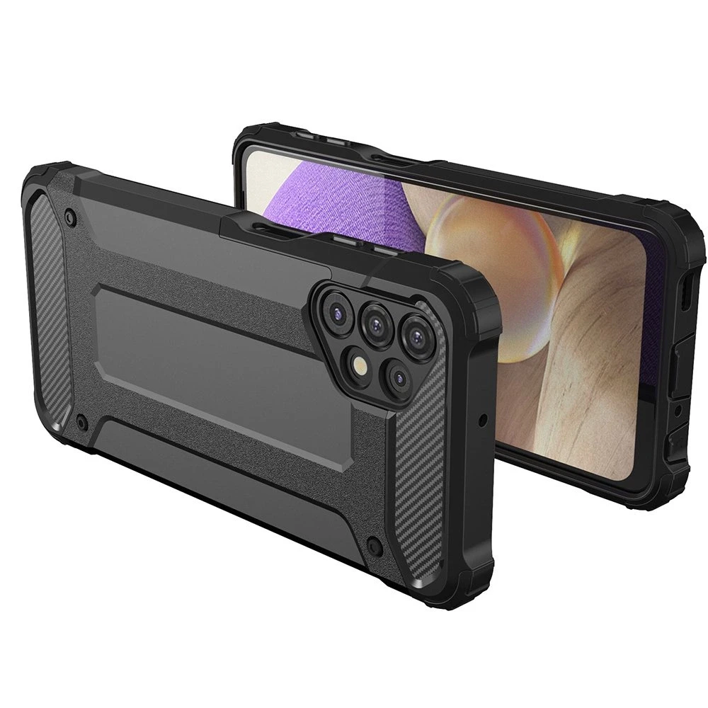 Hurtel Hibrid dėklas skirtas Samsung Galaxy A32 5G, auksinis