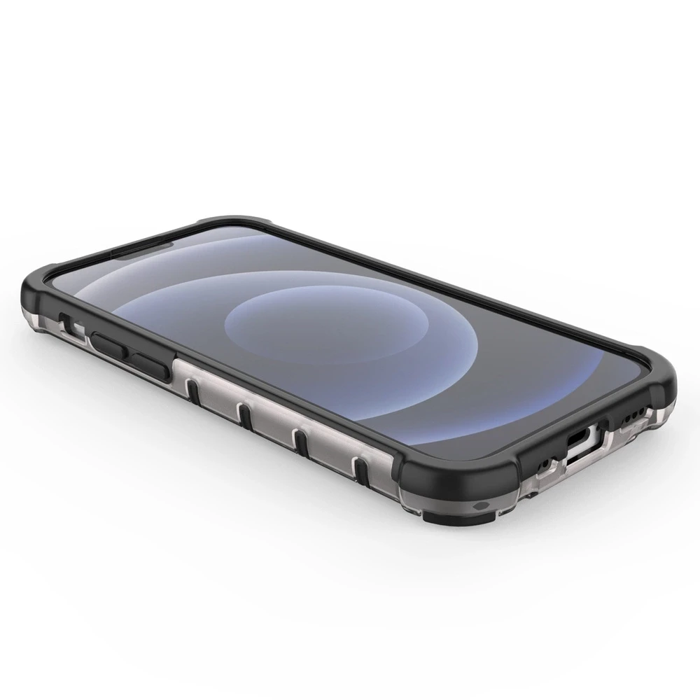 Hurtel Honeycomb dėklas skirtas iPhone 13 mini, raudonas