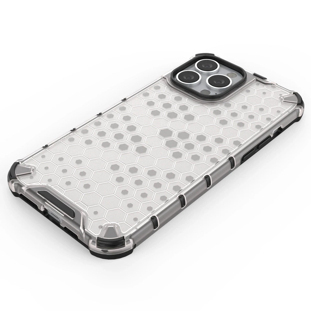Hurtel Honeycomb dėklas skirtas iPhone 13 Pro Max, juodas