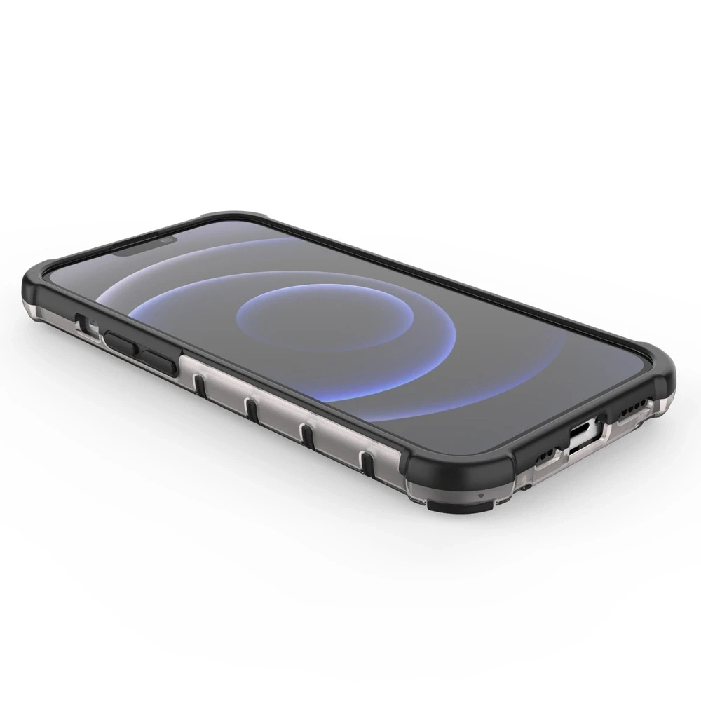 Hurtel Honeycomb dėklas skirtas iPhone 13 Pro, juodas