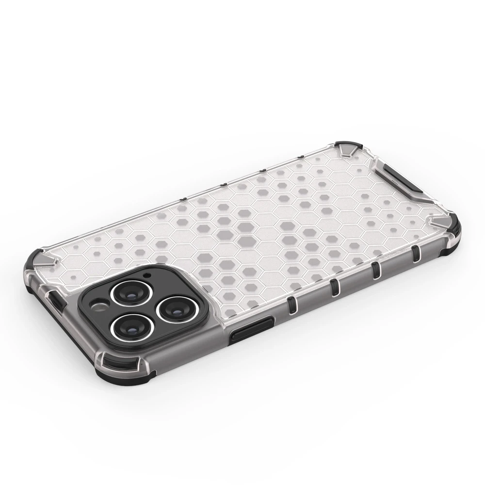 Hurtel Honeycomb dėklas skirtas iPhone 14 Pro Max, juodas