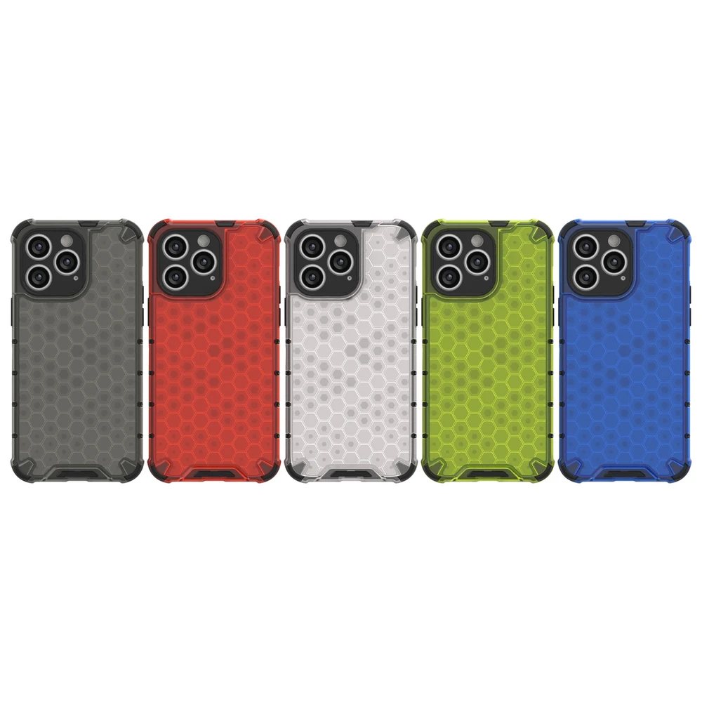 Hurtel Honeycomb dėklas skirtas iPhone 14 Pro Max, juodas