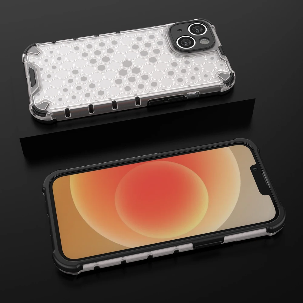 Hurtel Honeycomb dėklas skirtas iPhone 14 Plus, juodas