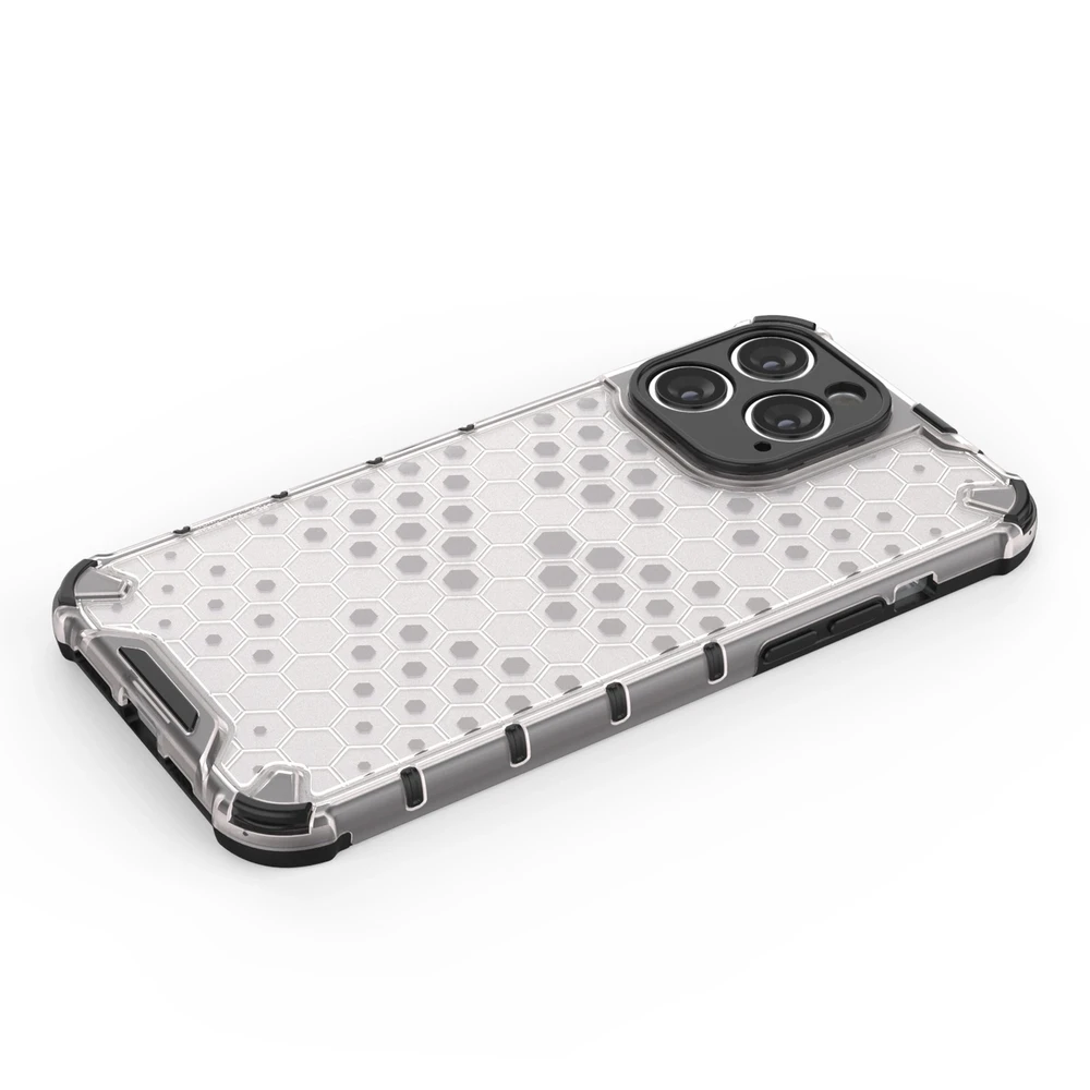Hurtel Honeycomb dėklas skirtas iPhone 14 Pro Max, juodas