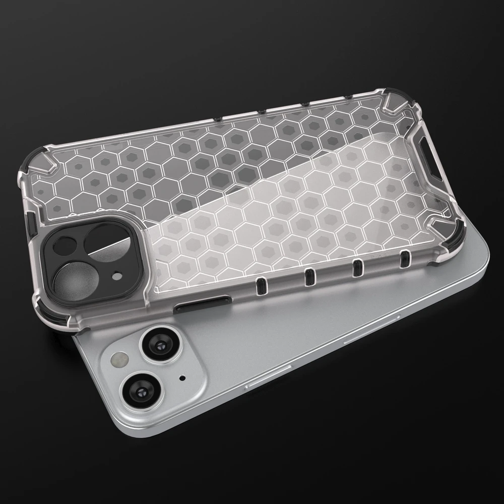 Hurtel Honeycomb dėklas skirtas iPhone 14 Plus, juodas