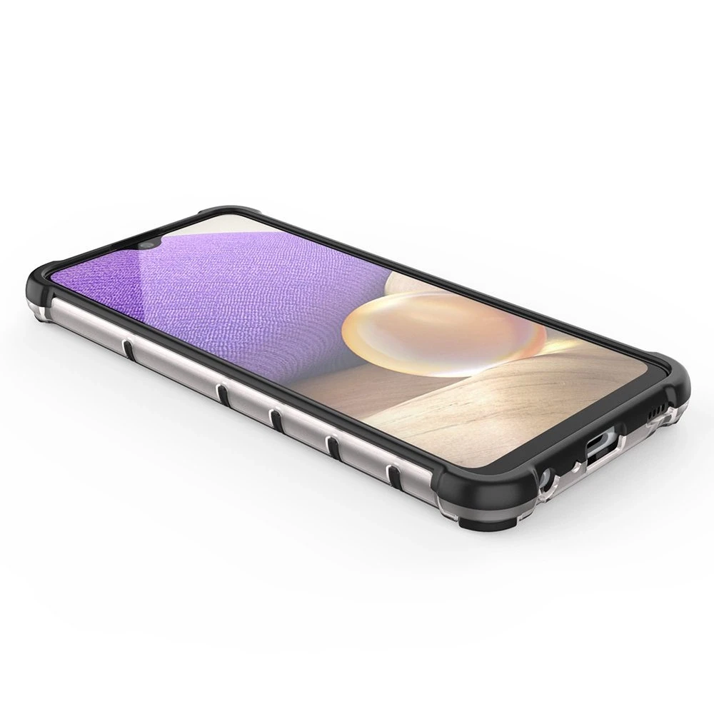 Hurtel Honeycomb dėklas skirtas Samsung Galaxy A13 5G, skaidrus