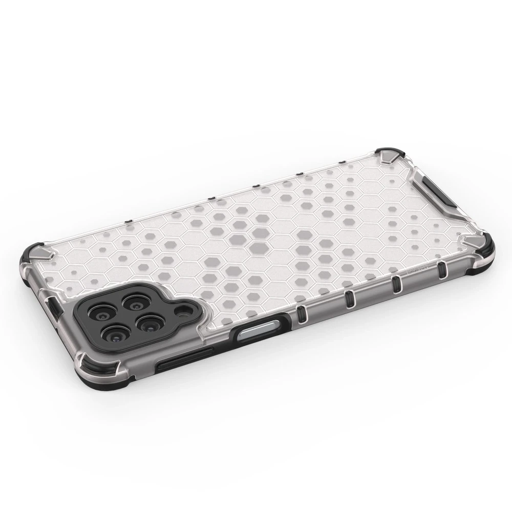 Hurtel Honeycomb dėklas skirtas Samsung Galaxy M53 5G, juodas