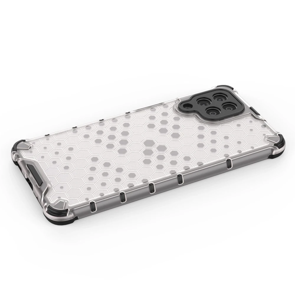 Hurtel Honeycomb dėklas skirtas Samsung Galaxy M53 5G, juodas