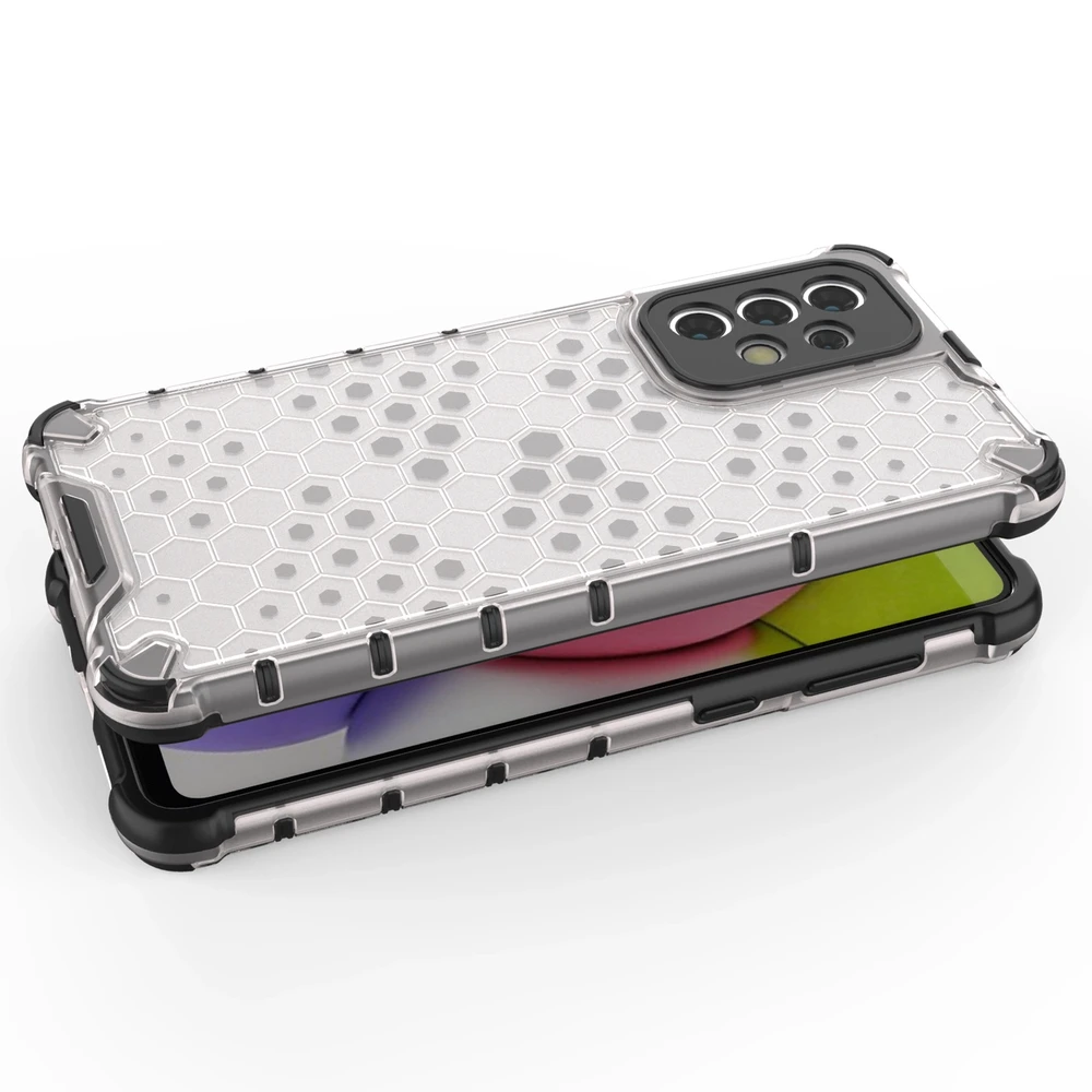 Hurtel Honeycomb dėklas skirtas Samsung Galaxy A33 5G, mėlynas