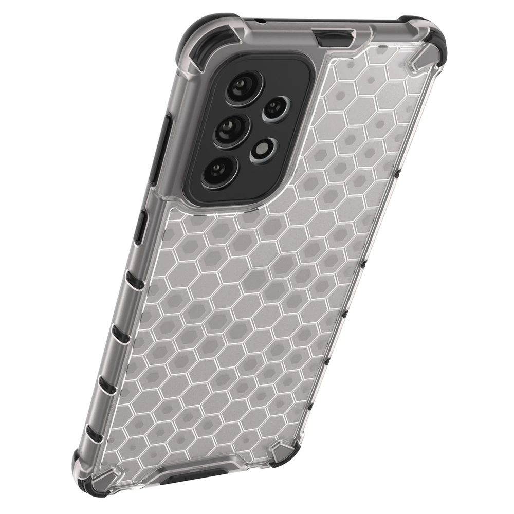 Hurtel Honeycomb dėklas skirtas Samsung Galaxy A73, juodas