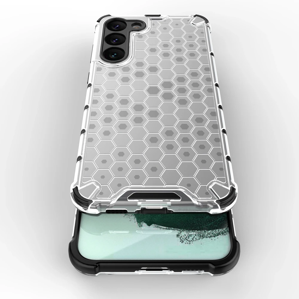 Hurtel Honeycomb dėklas skirtas Samsung Galaxy S23 +, mėlynas