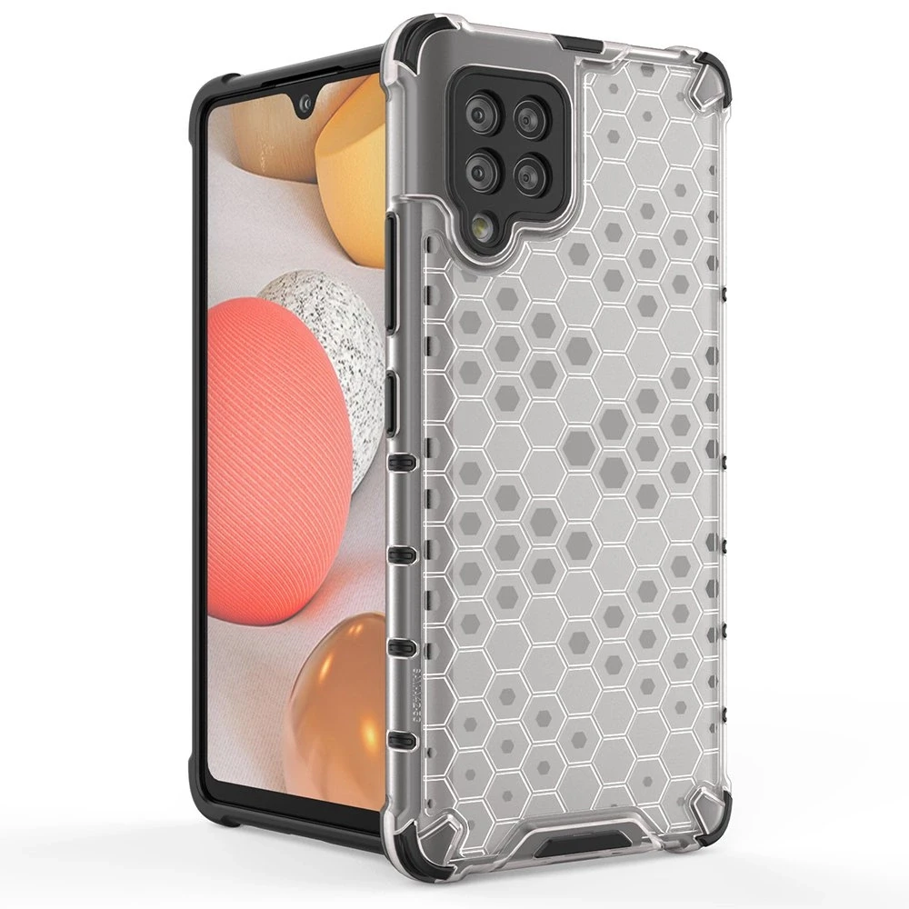 Hurtel Honeycomb dėklas skirtas Samsung Galaxy A42 5G, juodas