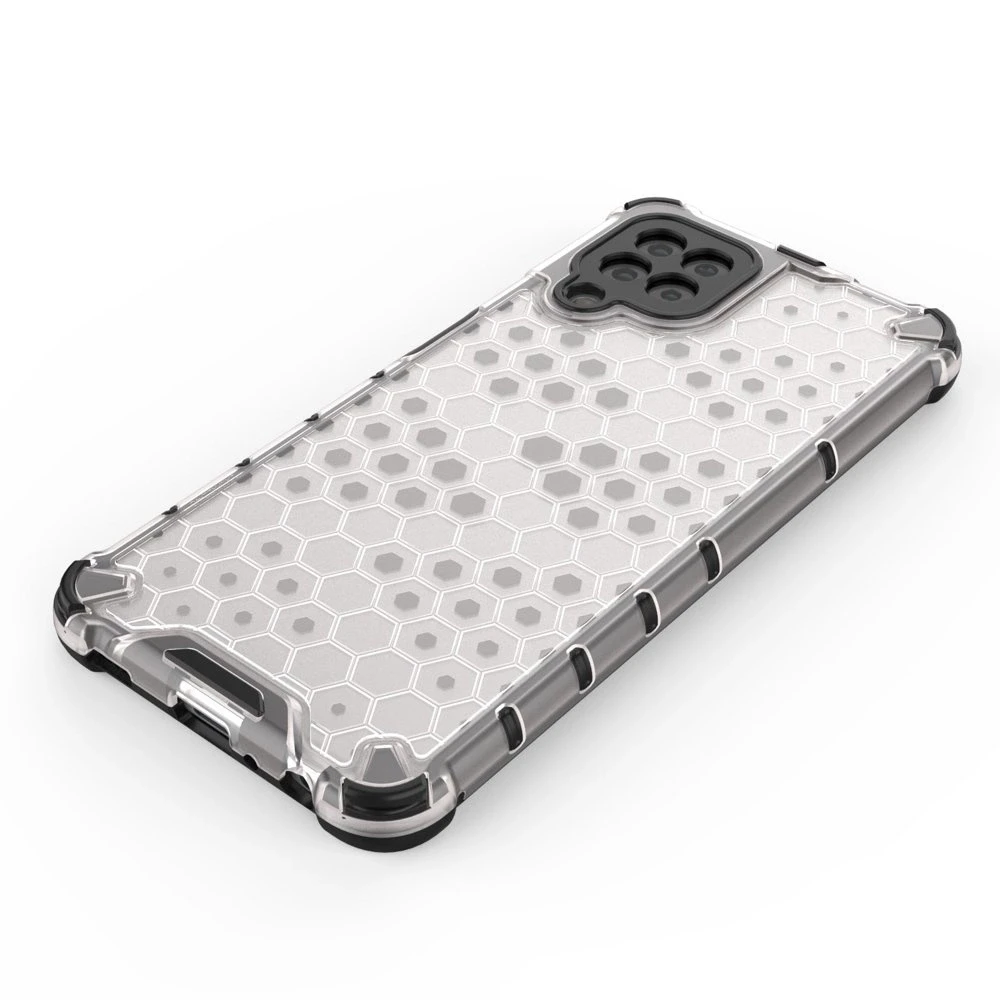 Hurtel Honeycomb dėklas skirtas Samsung Galaxy A22 4G, juodas