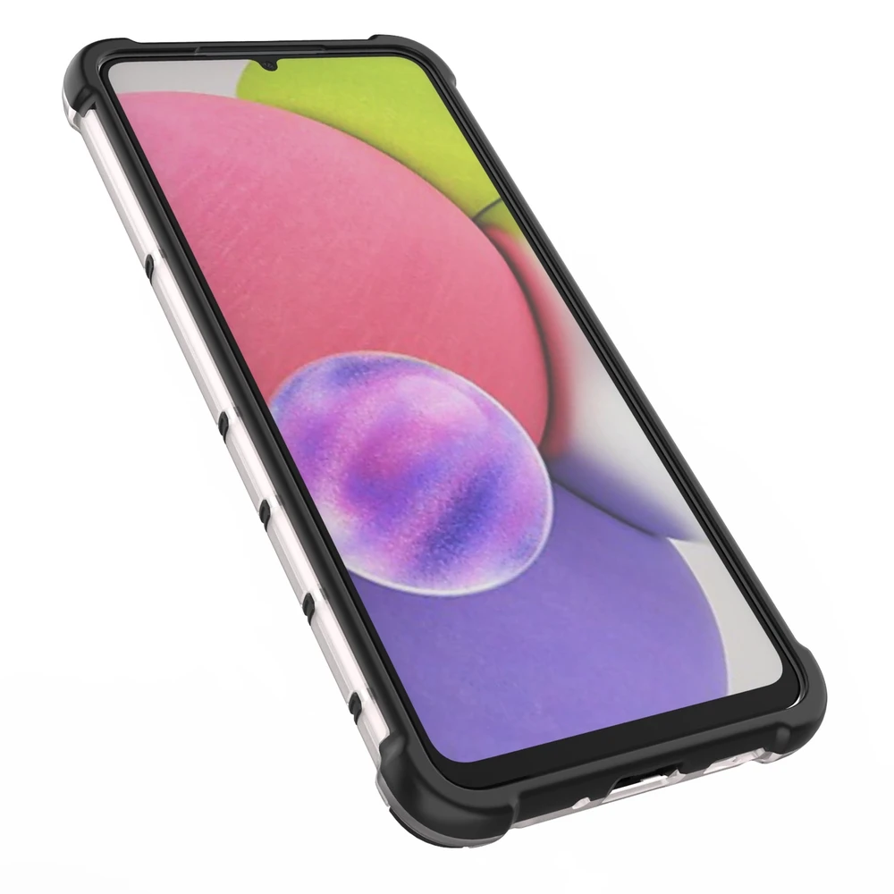 Hurtel Honeycomb dėklas skirtas Samsung Galaxy A33 5G, mėlynas