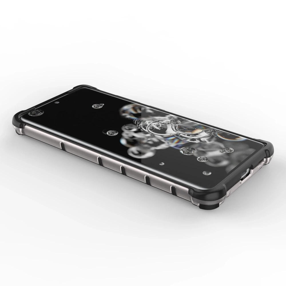 Hurtel Honeycomb dėklas skirtas Samsung Galaxy S22 Ultra, mėlynas