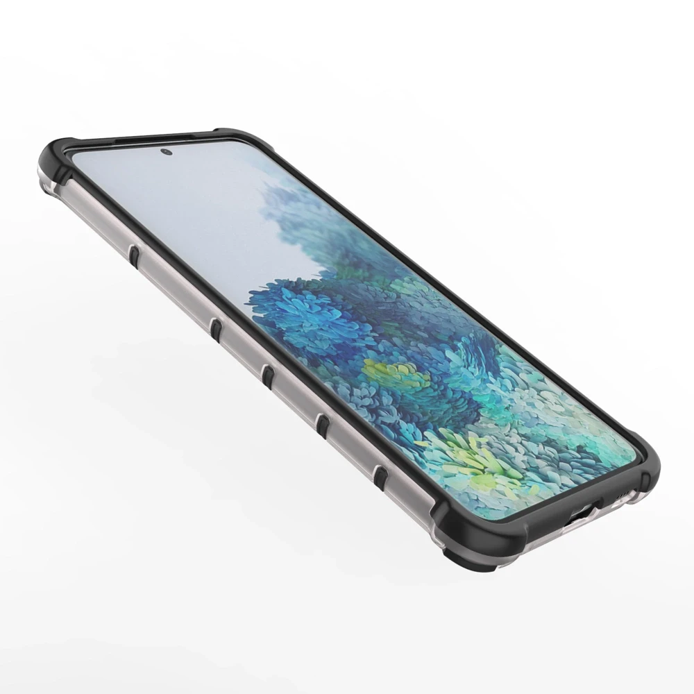 Hurtel Honeycomb dėklas skirtas Samsung Galaxy S21+ 5G (S21 Plus 5G), mėlynas