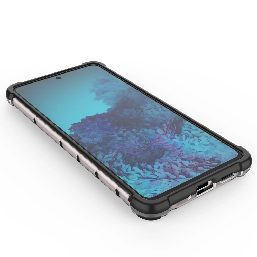 Hurtel Honeycomb dėklas skirtas Samsung Galaxy A73, juodas