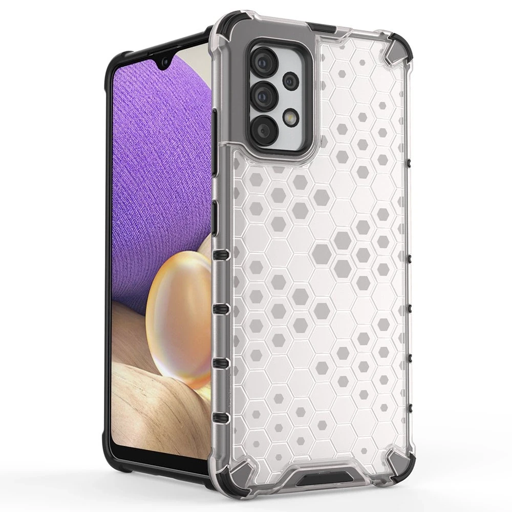 Hurtel Honeycomb dėklas skirtas Samsung Galaxy A13 5G, skaidrus