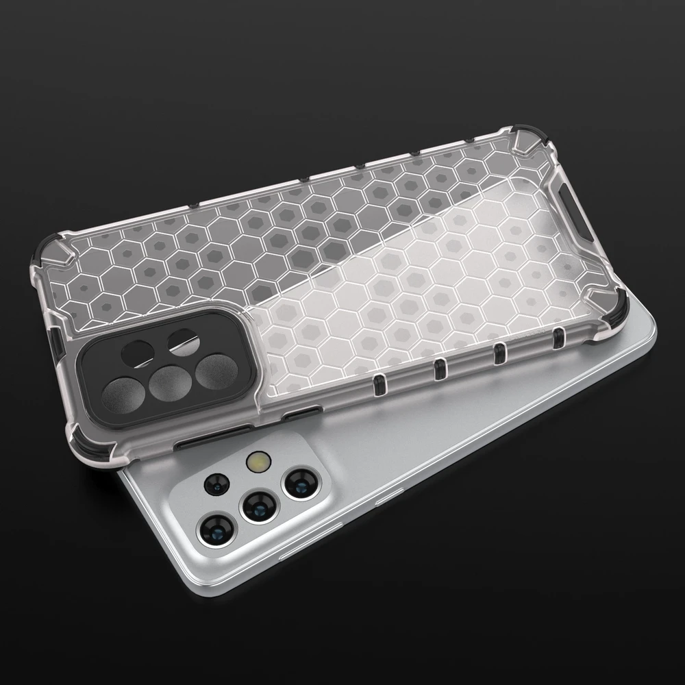 Hurtel Honeycomb dėklas skirtas Samsung Galaxy A33 5G, mėlynas