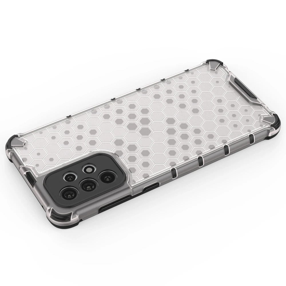Hurtel Honeycomb dėklas skirtas Samsung Galaxy A73, juodas
