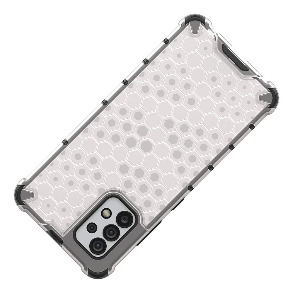 Hurtel Honeycomb dėklas skirtas Samsung Galaxy A03s (166.5), mėlynas