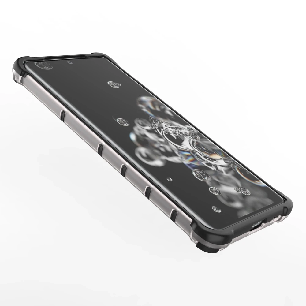 Hurtel Honeycomb dėklas skirtas Samsung Galaxy S22 Ultra, mėlynas