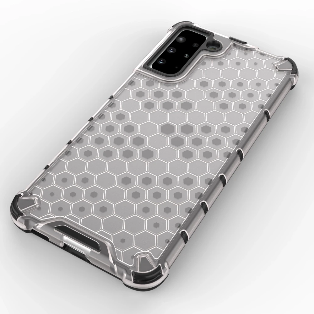 Hurtel Honeycomb dėklas skirtas Samsung Galaxy S22 + (S22 Plus), juodas