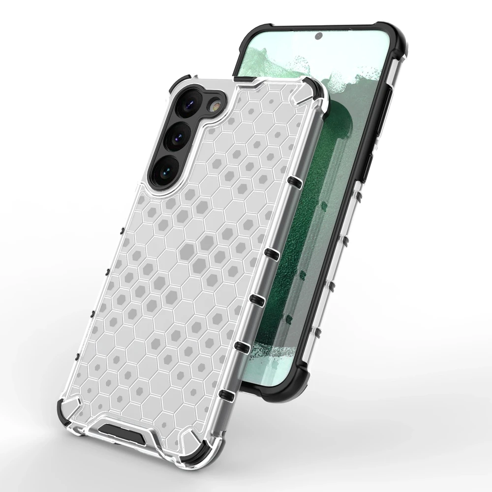 Hurtel Honeycomb dėklas skirtas Samsung Galaxy S23 +, mėlynas