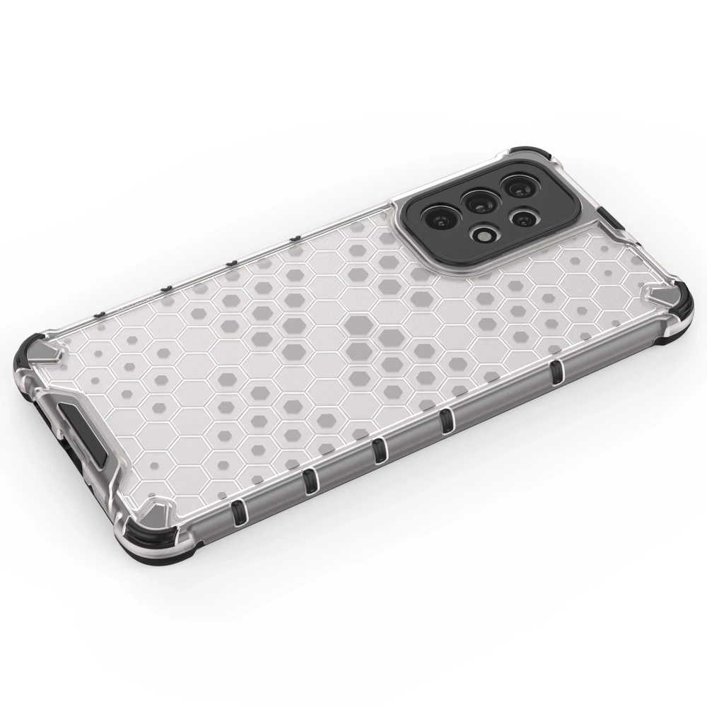 Hurtel Honeycomb dėklas skirtas Samsung Galaxy A73, juodas