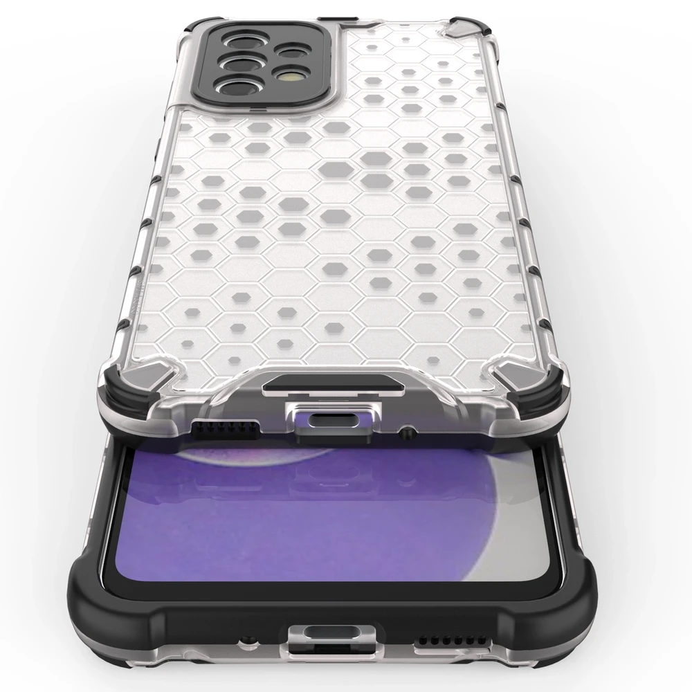 Hurtel Honeycomb dėklas skirtas Samsung Galaxy A33 5G, mėlynas