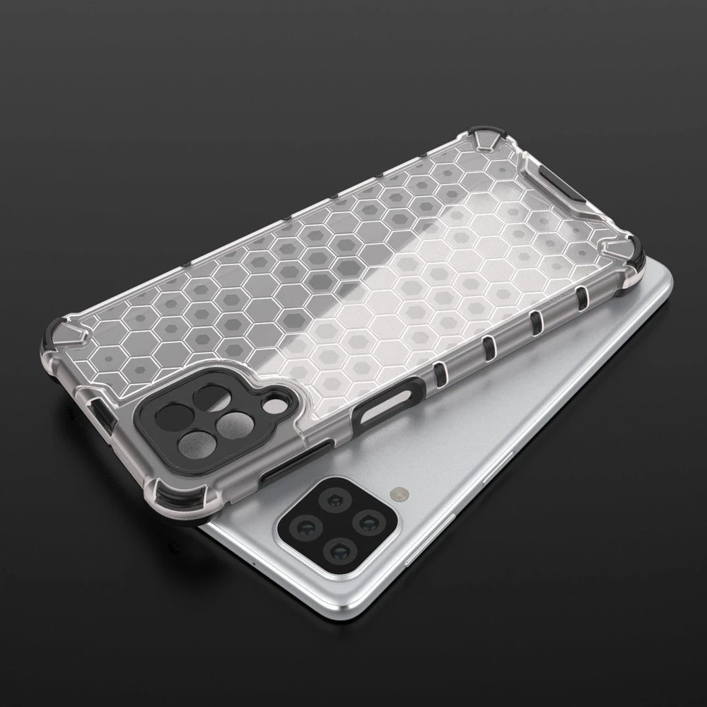 Hurtel Honeycomb dėklas skirtas Samsung Galaxy A22 4G, mėlynas