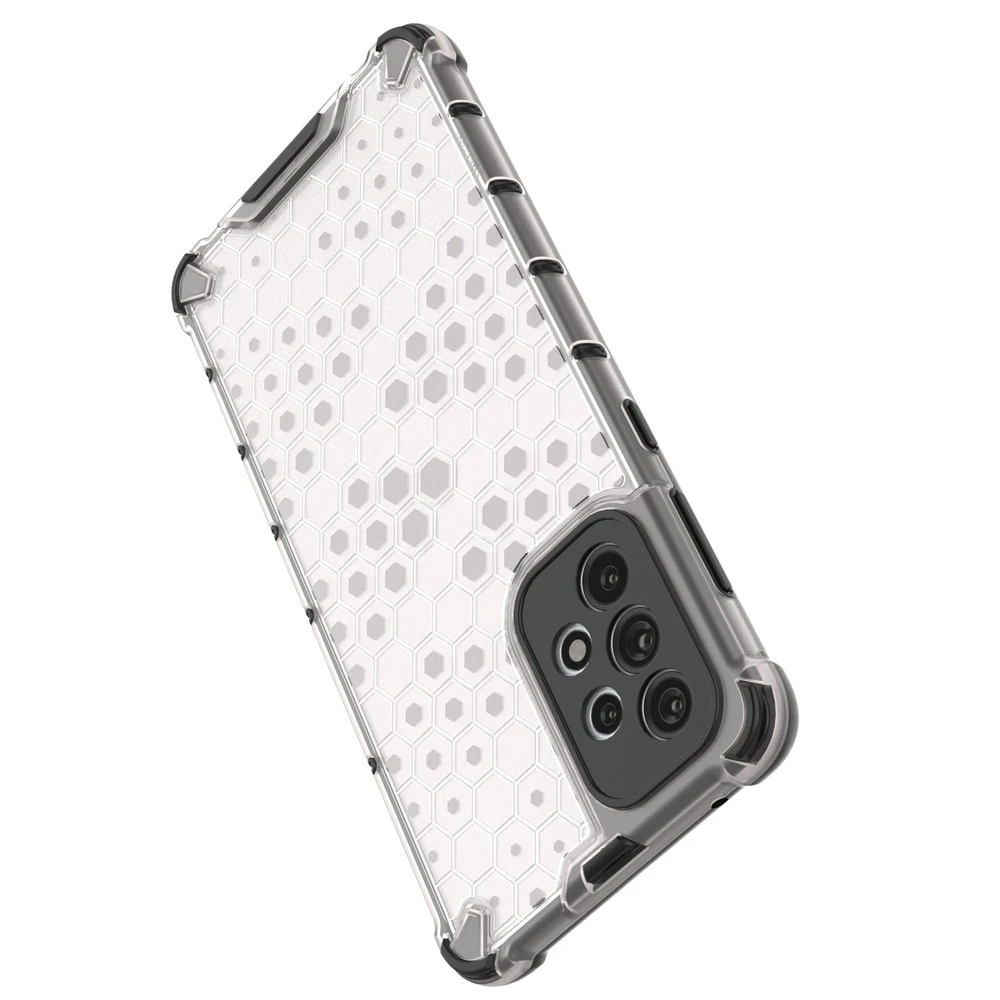 Hurtel Honeycomb dėklas skirtas Samsung Galaxy A73, juodas