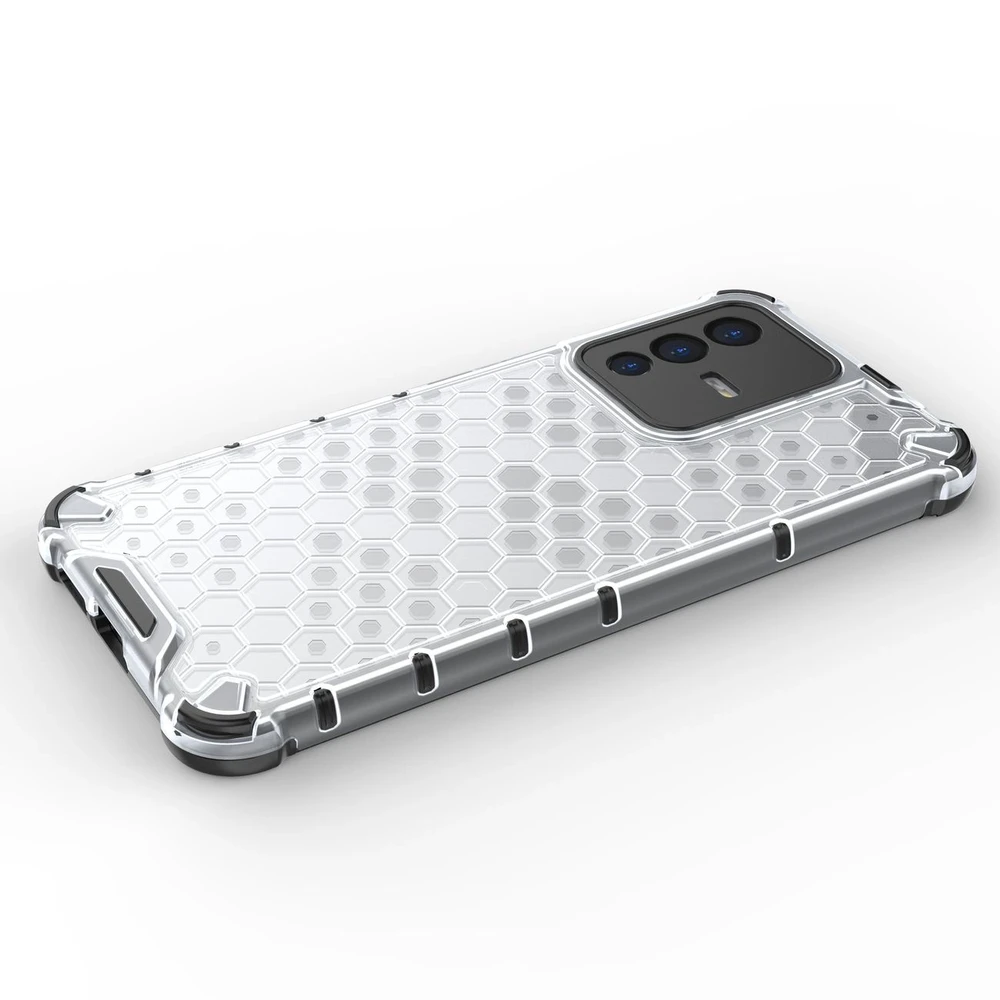 Hurtel Honeycomb dėklas skirtas Vivo V23 5G, juodas