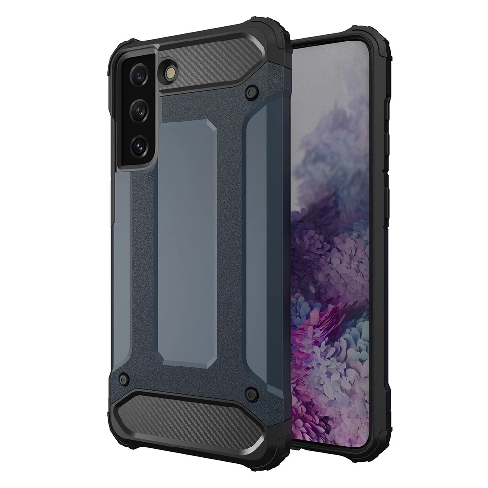 Hurtel Hybrid Armor dėklas skirtas Samsung Galaxy S23 Ultra, mėlynas